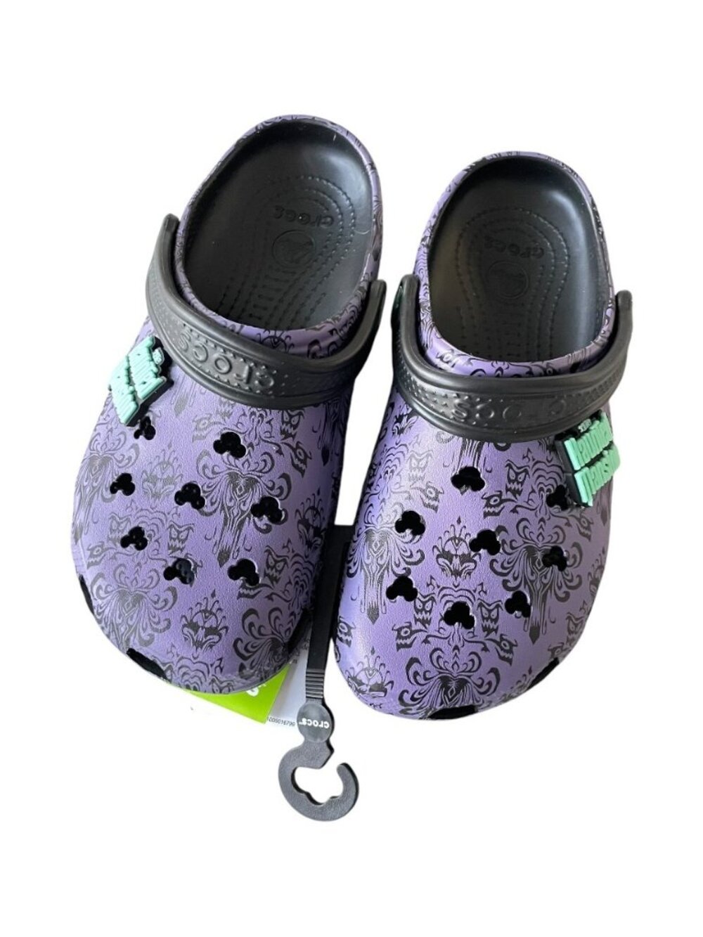 Disney Parks Haunted Mansion Wallpaper Clogs for Adults by Crocs M7 W9